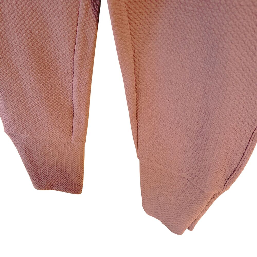 7Diamonds Slim Women's Jogger Mauve  Leisure wear Knit Texture Breathable Fabric - Picture 6 of 8